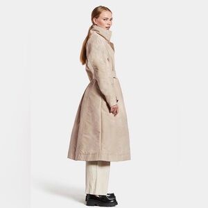 Oversized Didriksons Chic Women's Beige Trench Coat